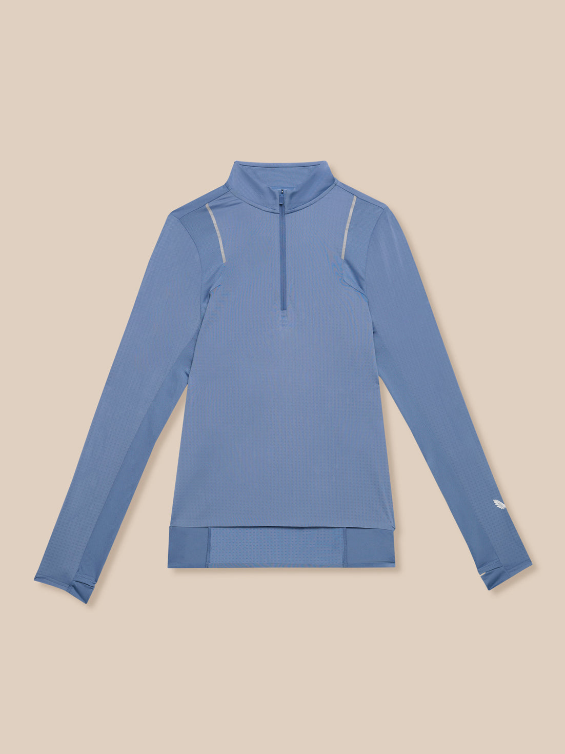 Apex Training 1/4 Zip Top- Light Blue