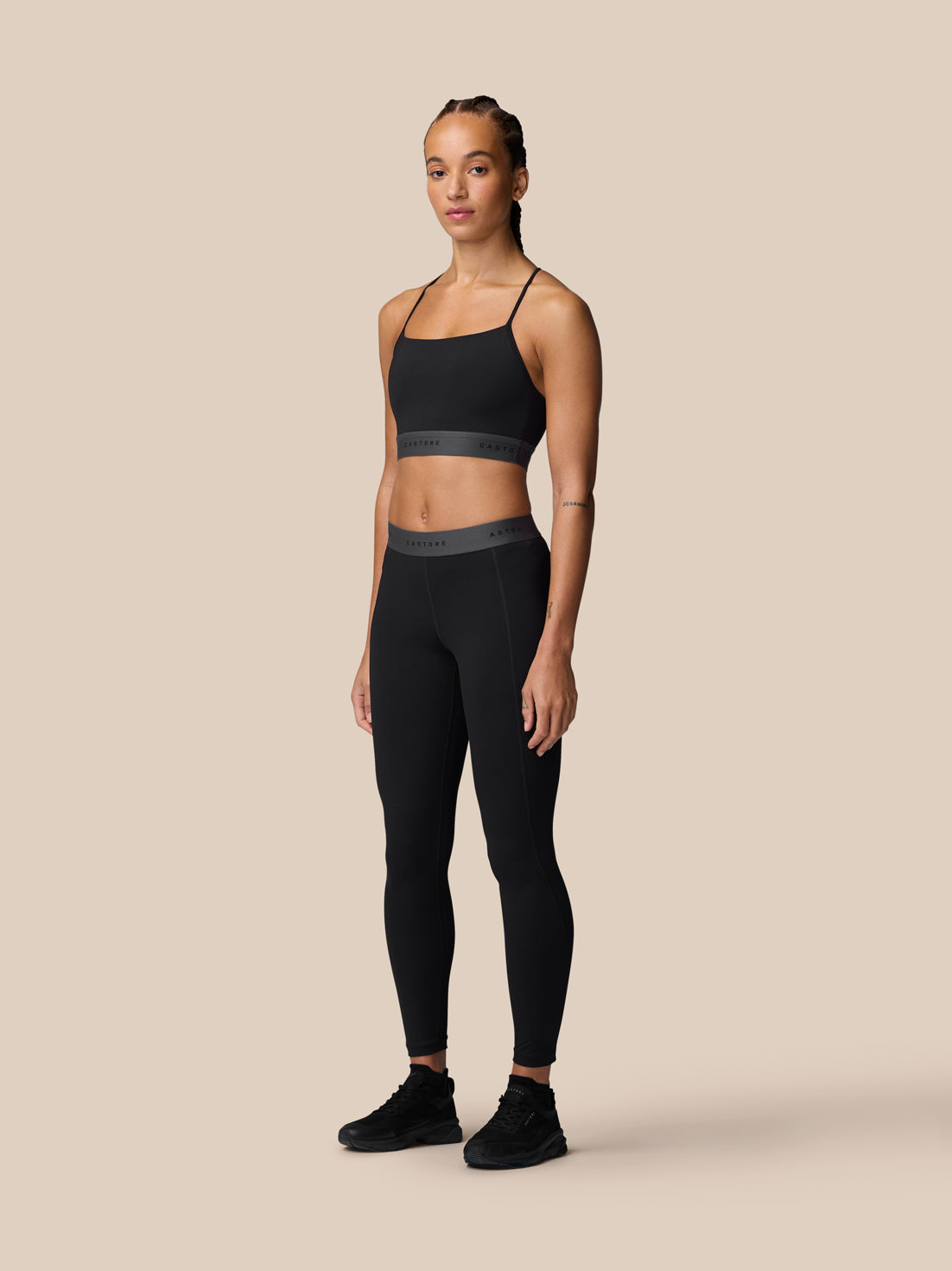 Sujetador deportivo de entrenamiento Adapt - Negro - Negro