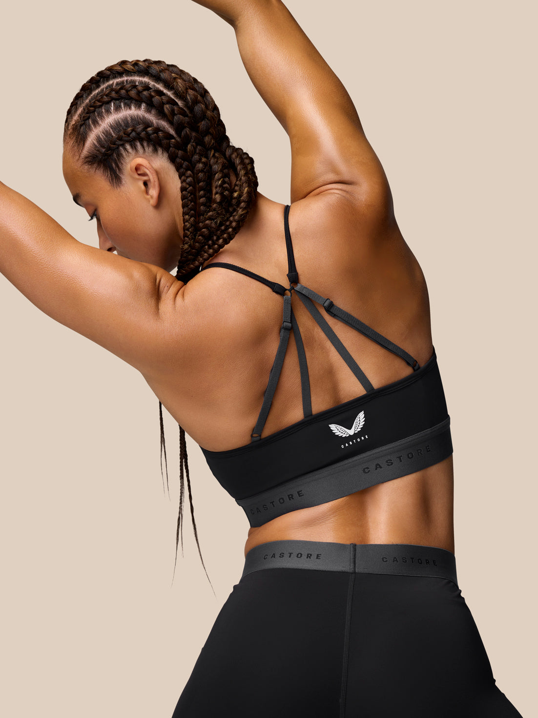 Sujetador deportivo de entrenamiento Adapt - Negro - Negro