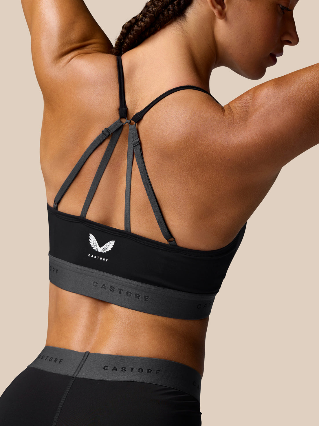 Sujetador deportivo de entrenamiento Adapt - Negro - Negro