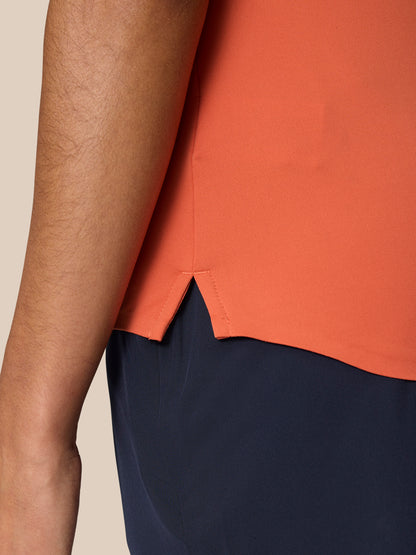 Pinnacle Polo - Deep Coral