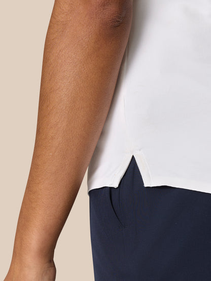 Pinnacle Polo - White