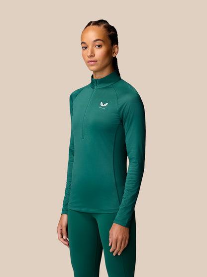 Adapt Training 1/2 Zip Top - Seafoam