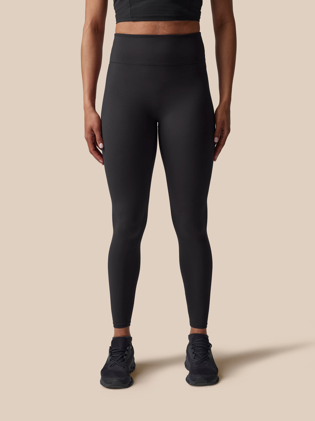 Damen x Paul Smith Performance Leggings – Schwarz - Schwarz