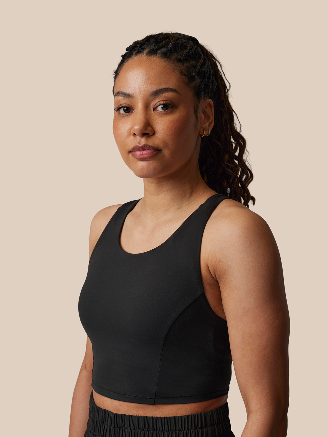 Women’s x Paul Smith Longline Bra - Black - Black