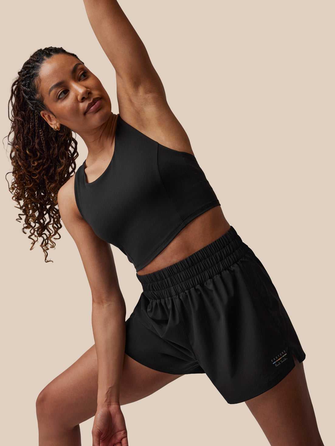 Women’s x Paul Smith Longline Bra - Black - Black