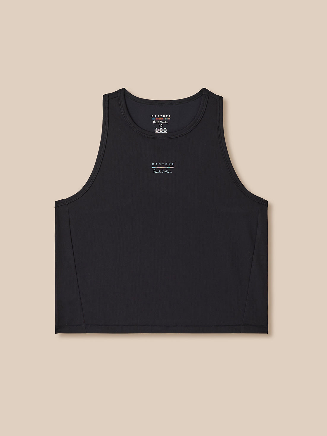 Camiseta de tirantes Performance x Paul Smith de mujer – Negro - Negro