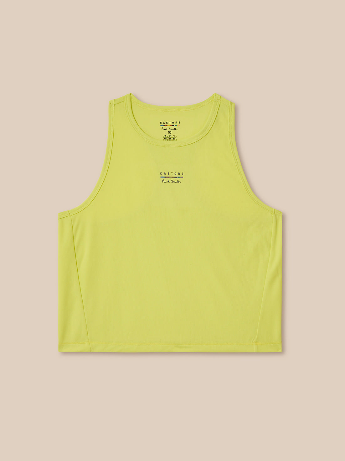 Women’s x Paul Smith Performance Tank Top - Lime - Lime