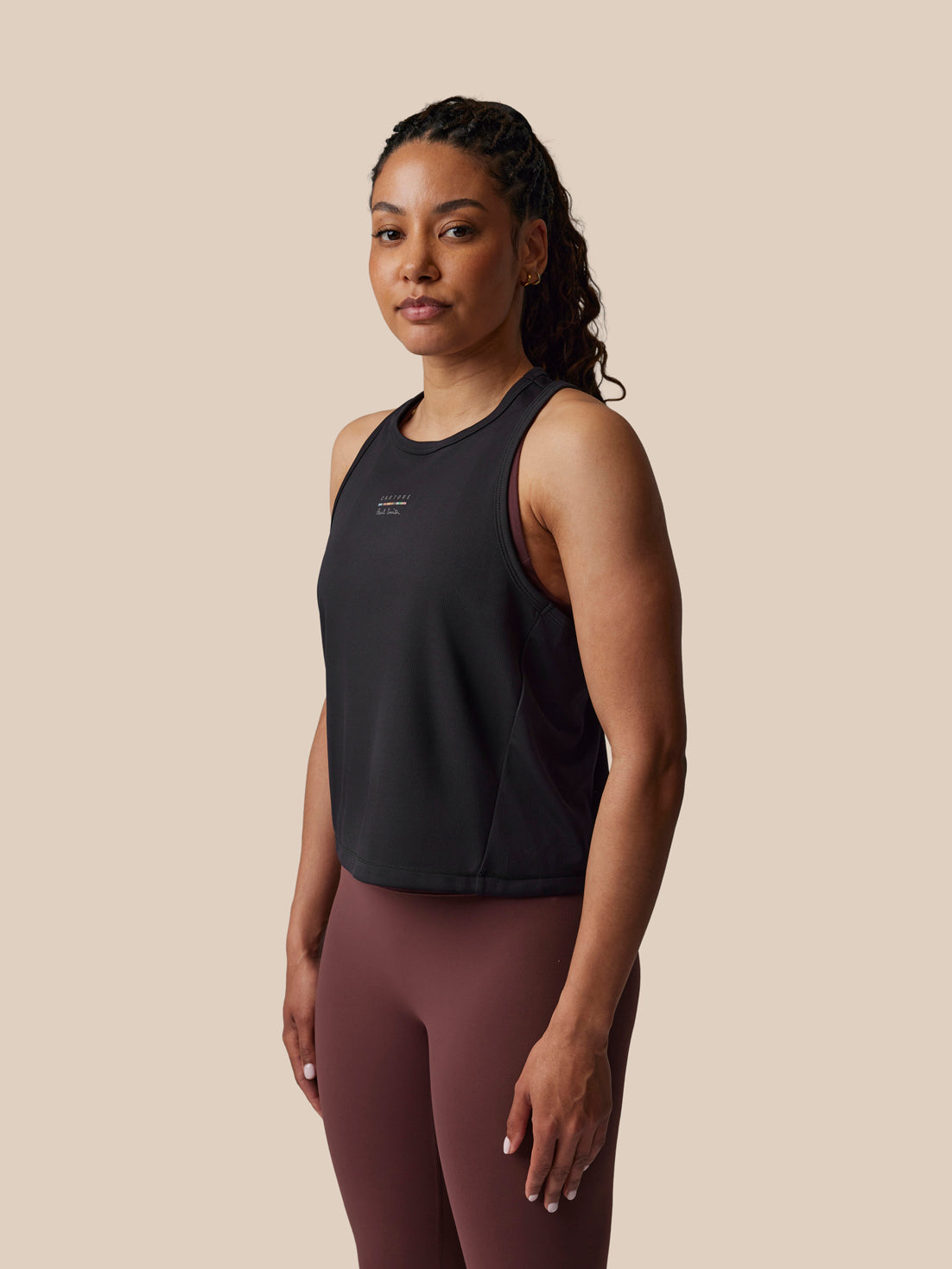 Camiseta de tirantes Performance x Paul Smith de mujer – Negro - Negro