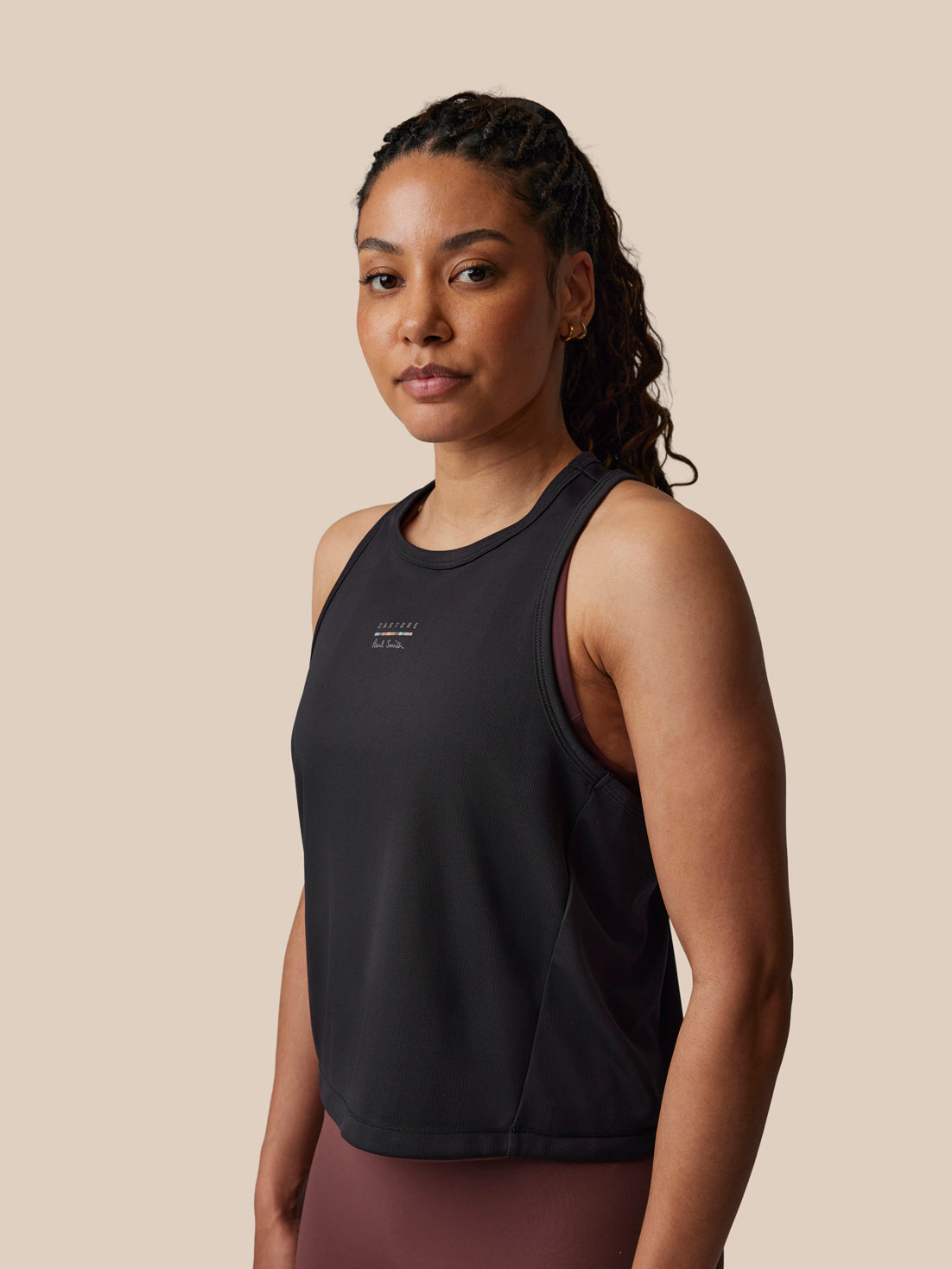 Camiseta de tirantes Performance x Paul Smith de mujer – Negro - Negro