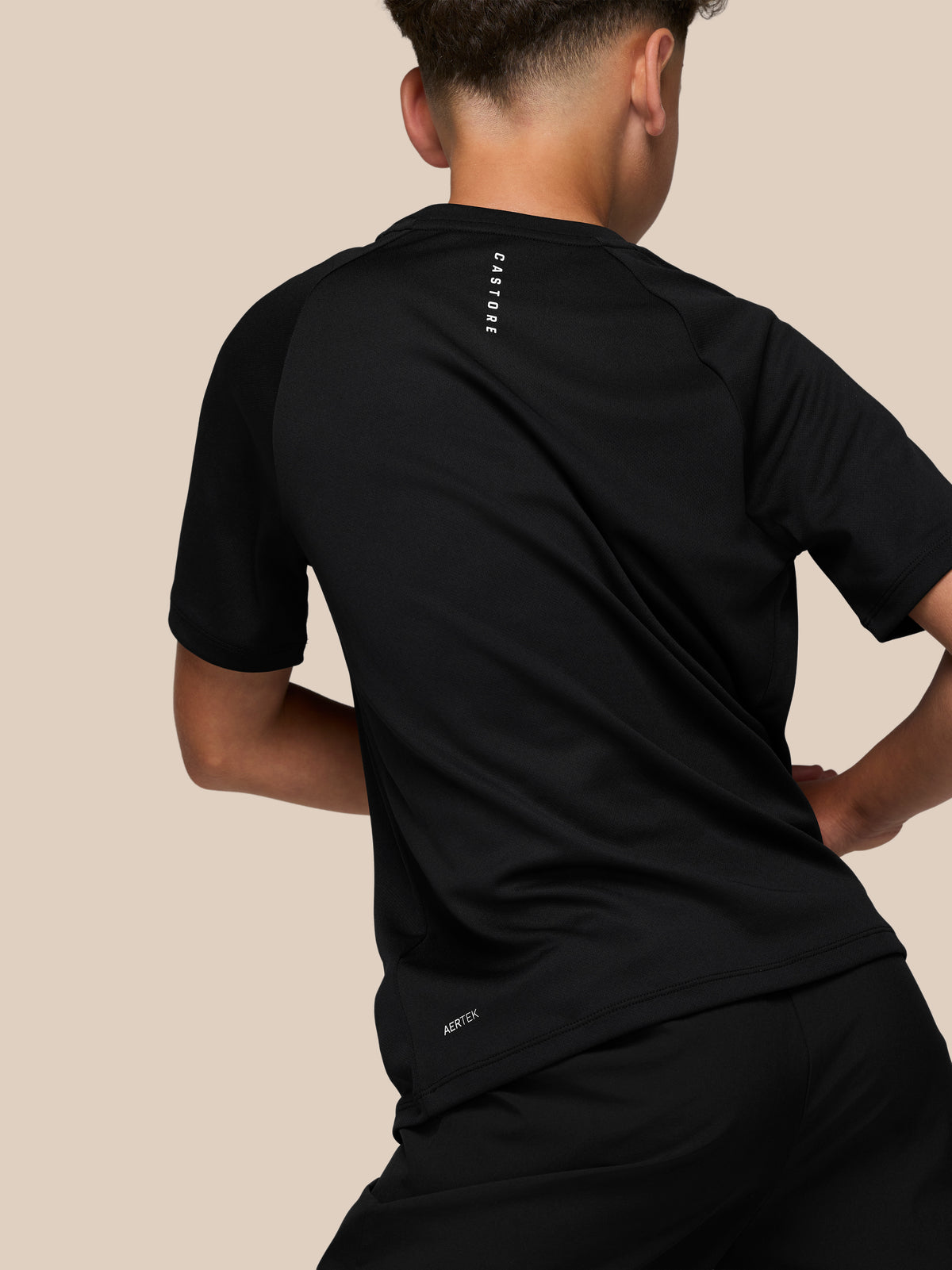 Junior’s Adapt Short Sleeve T-Shirt - Black - Black/White