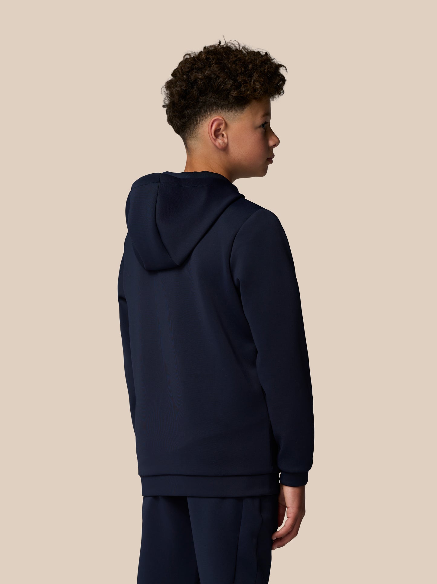 Junior’s Flex Scuba Long Sleeve Hoodie (Unisex) - Navy