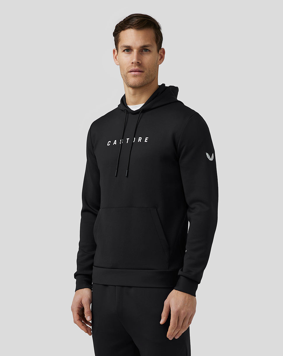 Heren Flex Hoodie – Zwart - Zwart
