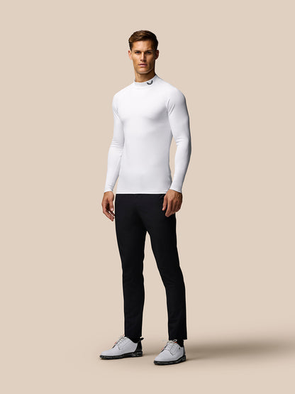 Golf Long Sleeve Baselayer - White