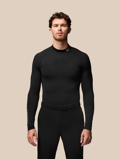 Golf Long Sleeve Baselayer - Black