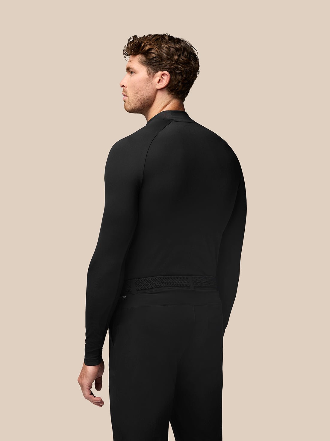 Golf Long Sleeve Baselayer - Black