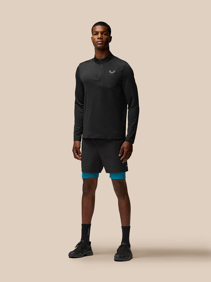 Flow Training Shorts - Dark Aqua
