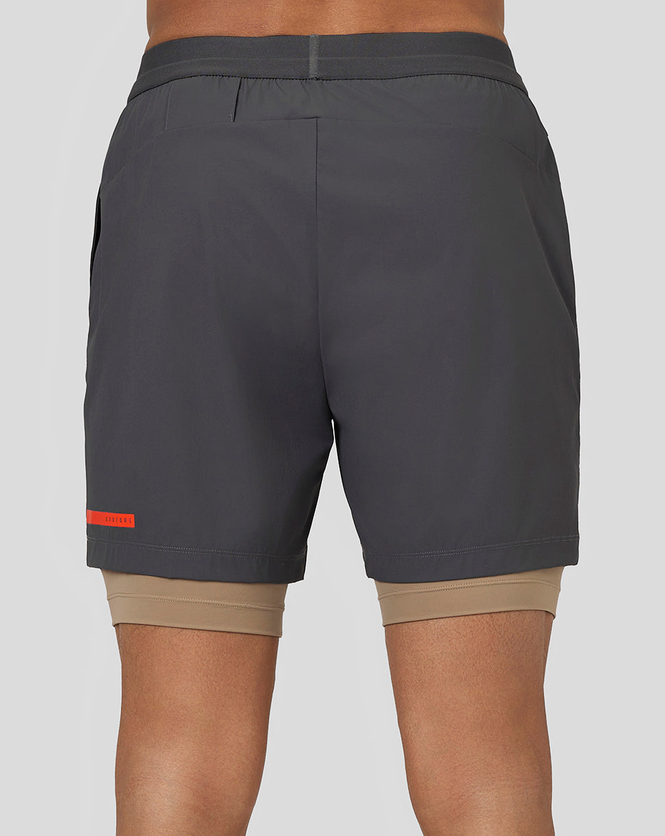 Flow Training Shorts - Gunmetal