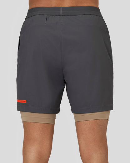 Flow Training Shorts - Gunmetal