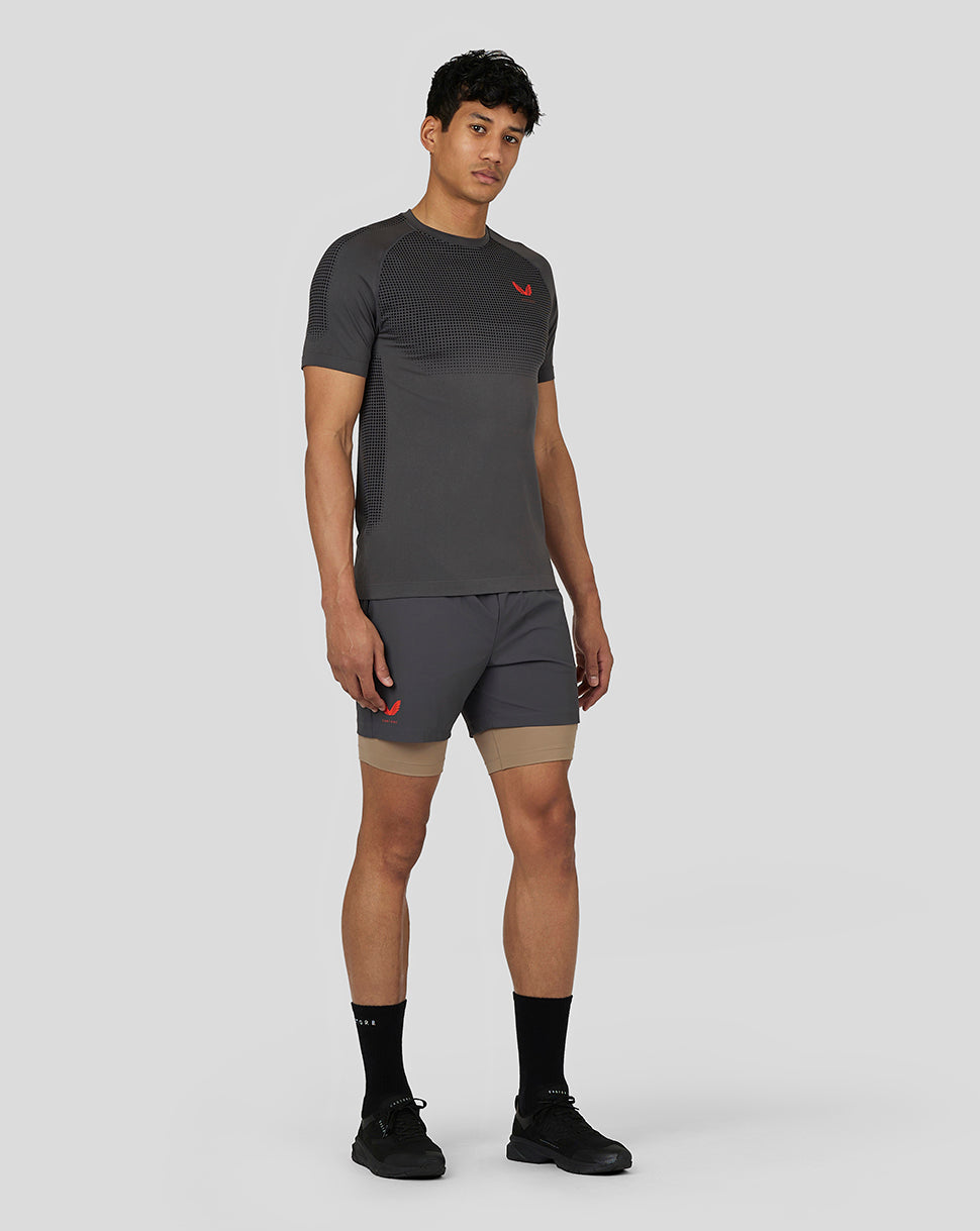 Flow Training Shorts - Gunmetal