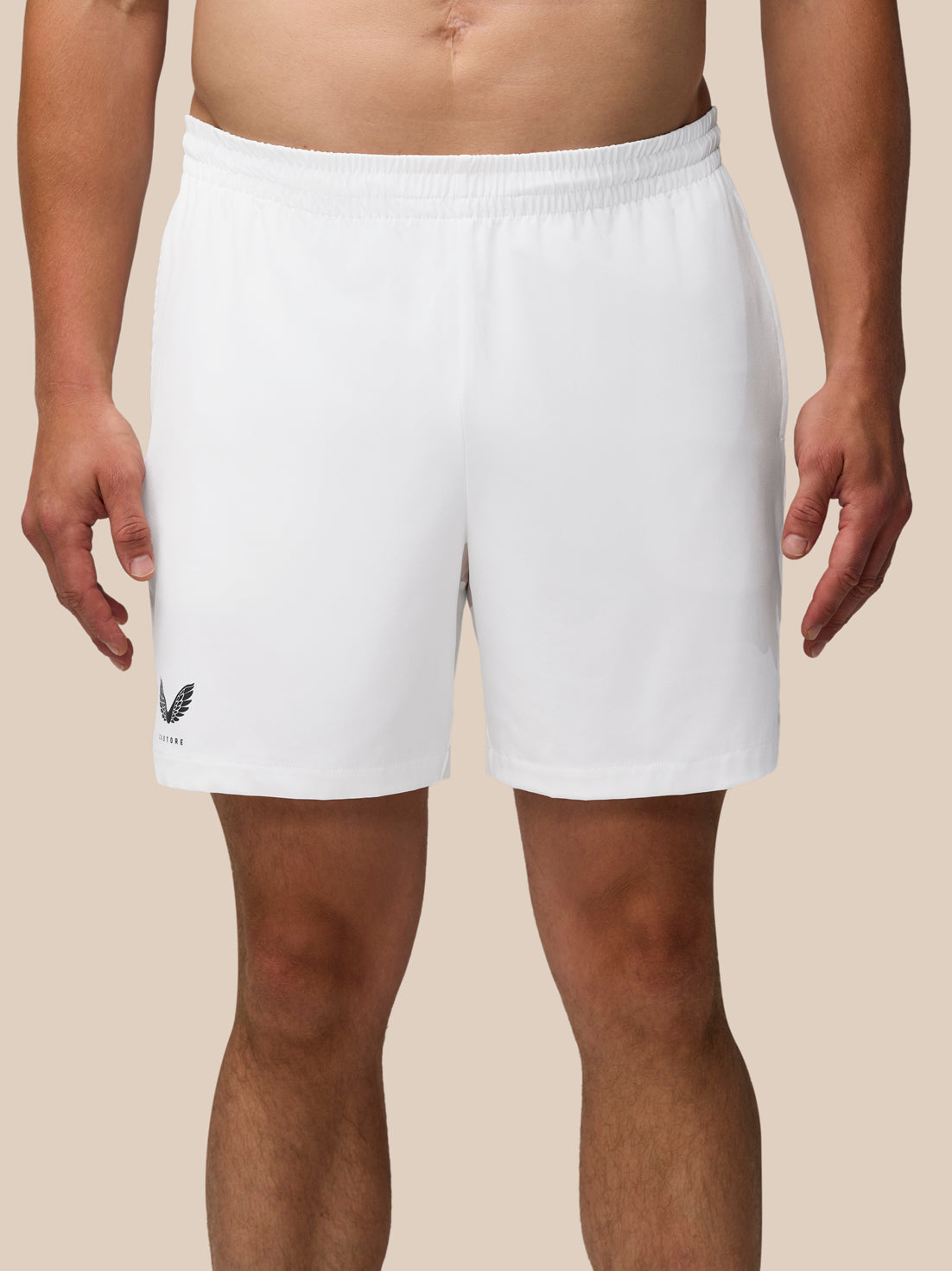 Adapt Training 7" Shorts – Weiss/Marineblau - White/Midnight Navy