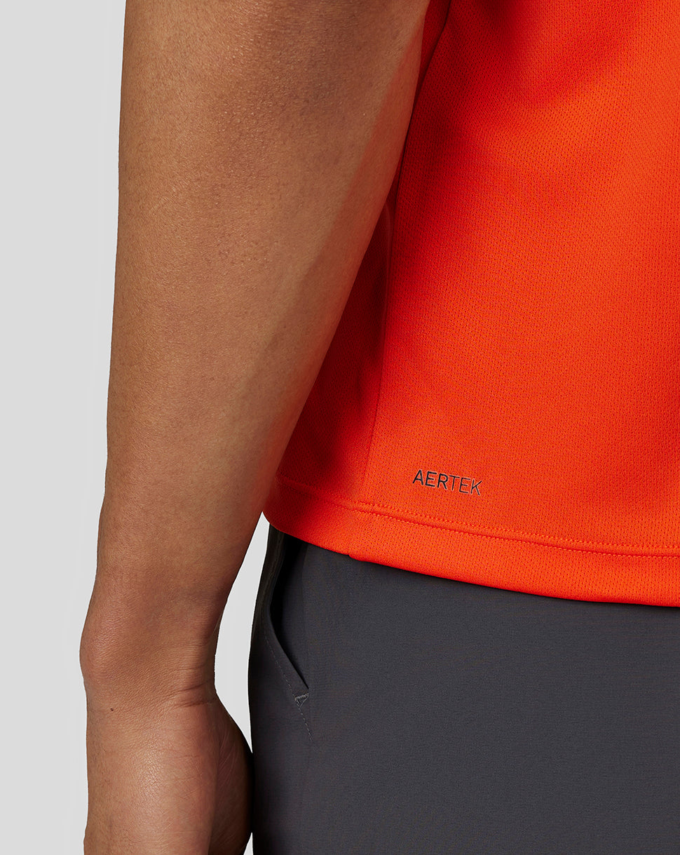 Men’s Flow Short Sleeve Graphic T-Shirt - Deep Orange