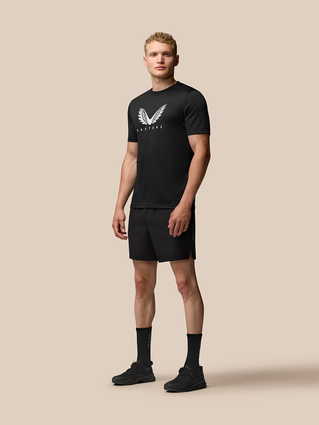 Adapt Grafik Training T-Shirt – Schwarz - Schwarz