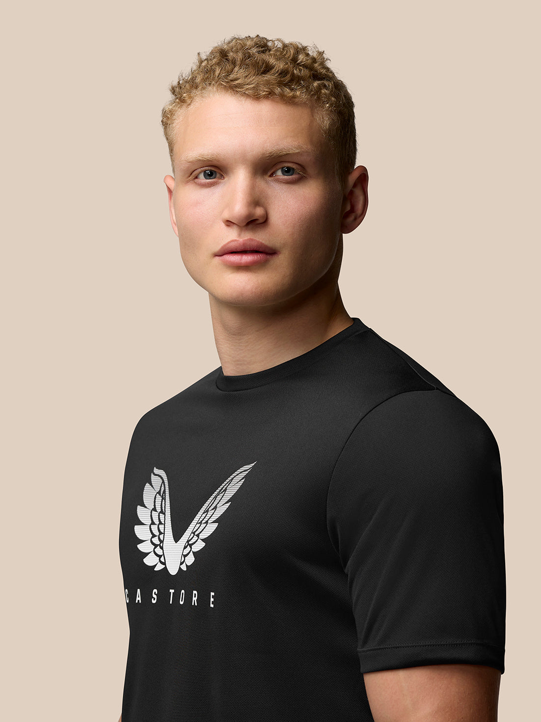 Adapt Grafik Training T-Shirt – Schwarz - Schwarz
