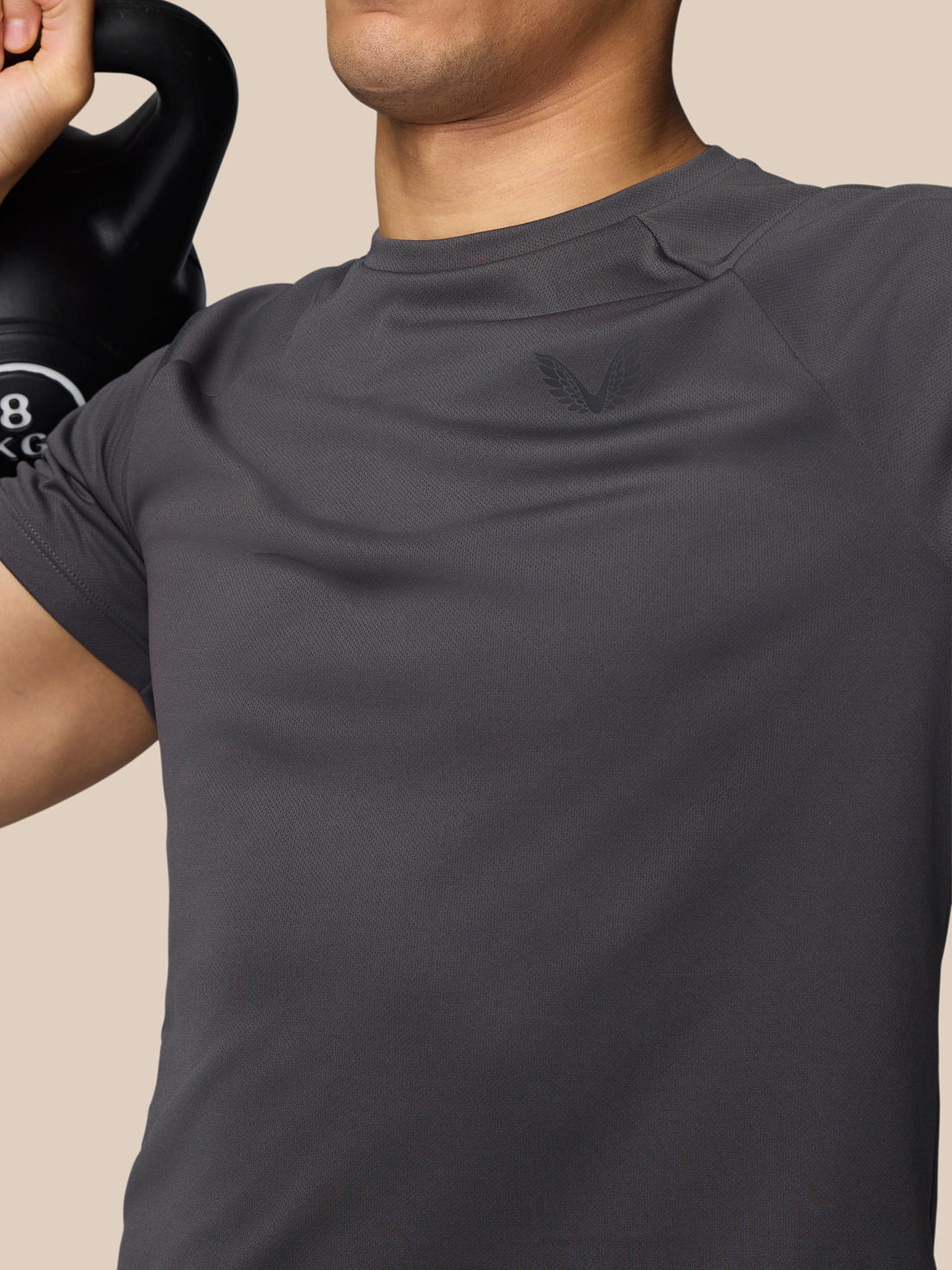 Adapt Training T-Shirt - Gunmetal