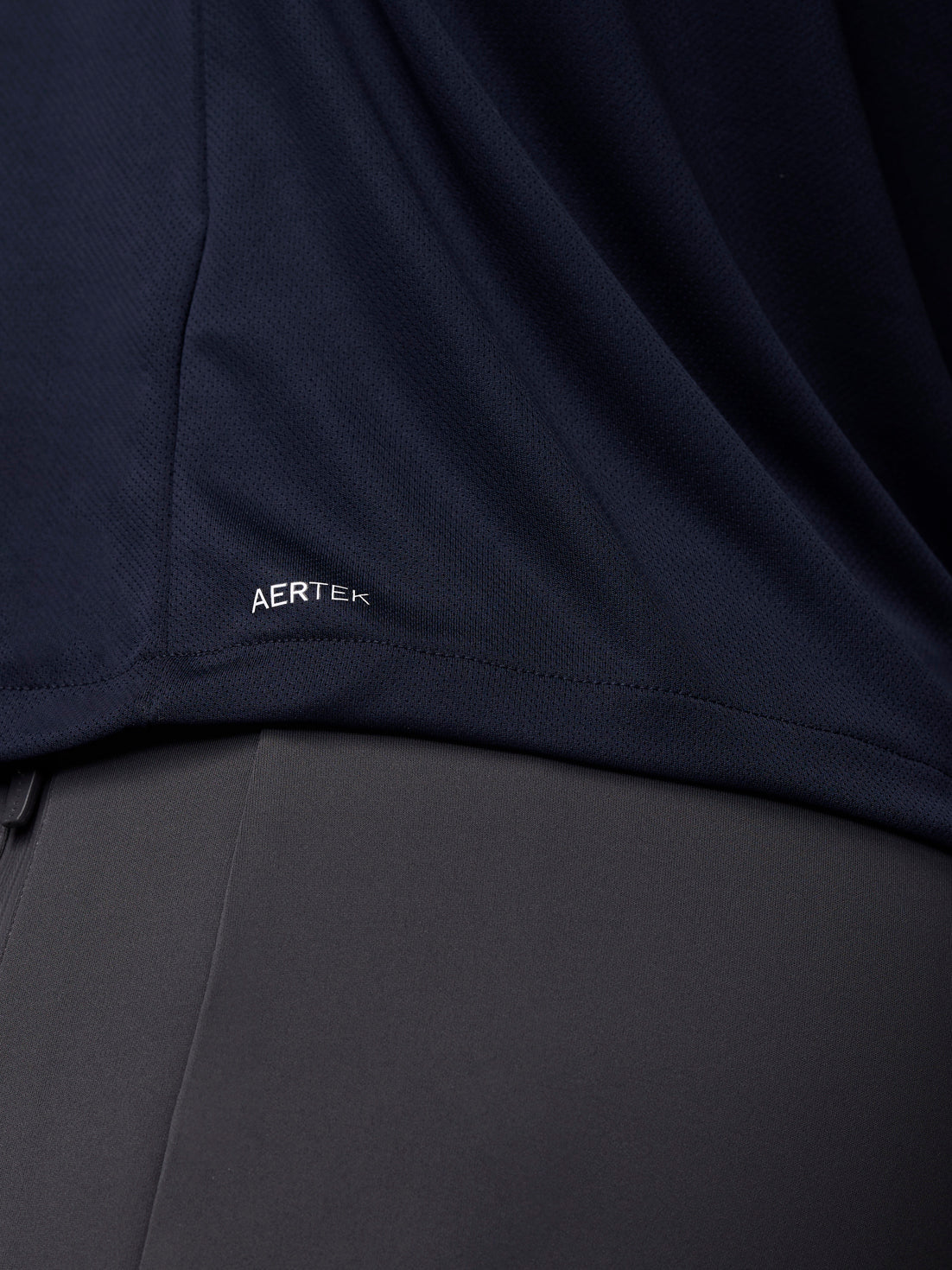 Grafik Training T-Shirt – Mitternachtsblau - Midnight Navy/Himmelblau