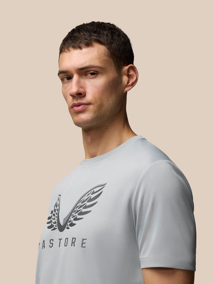 Adapt Graphic Training T-Shirt - Grey/White