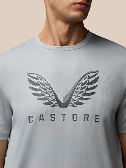 Adapt Graphic Training T-Shirt - Grey/White