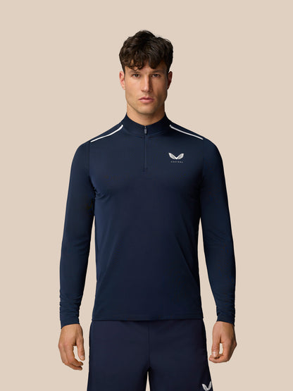 Apex Training 1/4 Zip Top - Midnight Navy