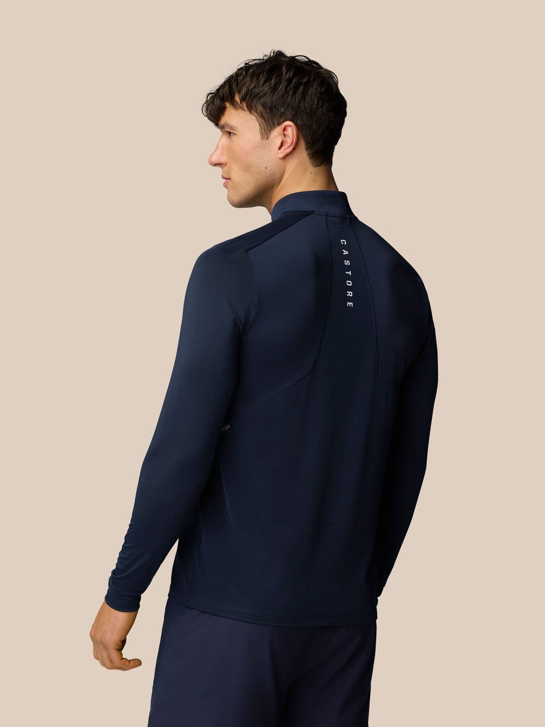 Apex Training 1/4 Zip Top - Midnight Navy