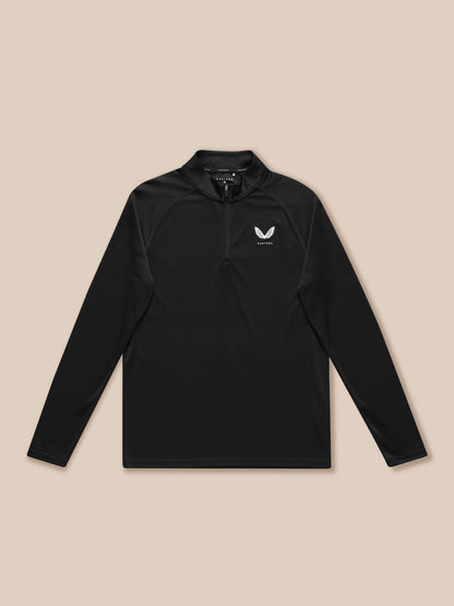 Adapt Training 1/4 Zip Top - Black