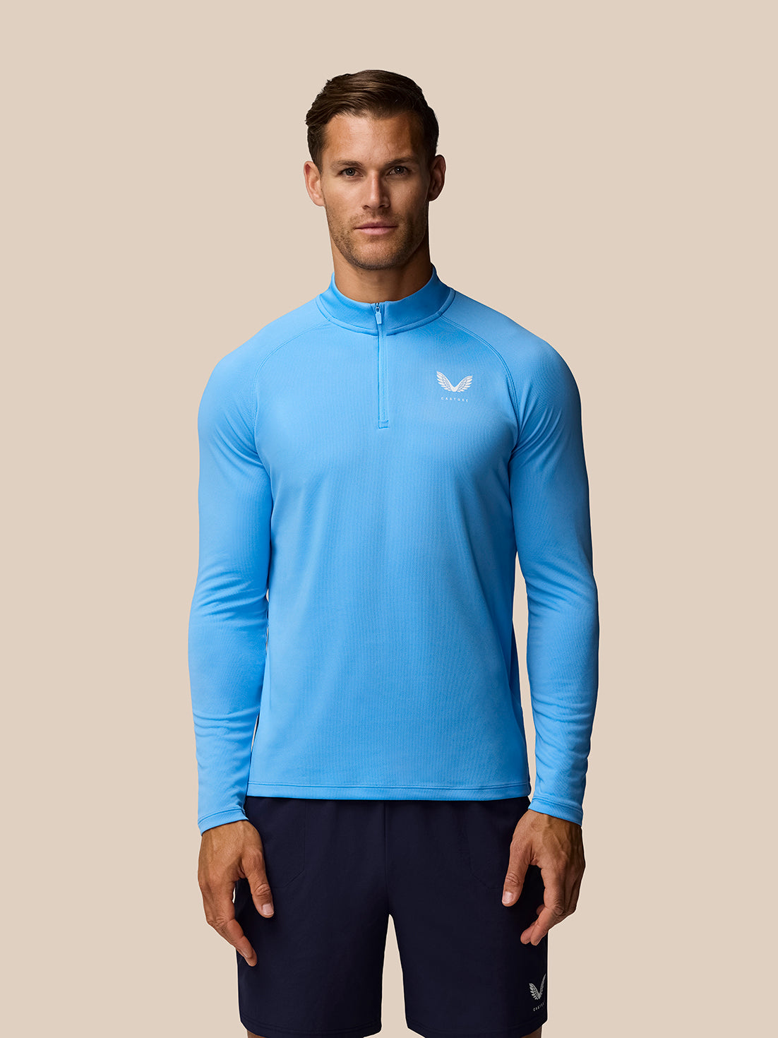 Adapt Training 1/4-Zip-Oberteil - Kühles Blau - Cool Blue/Mid Grey