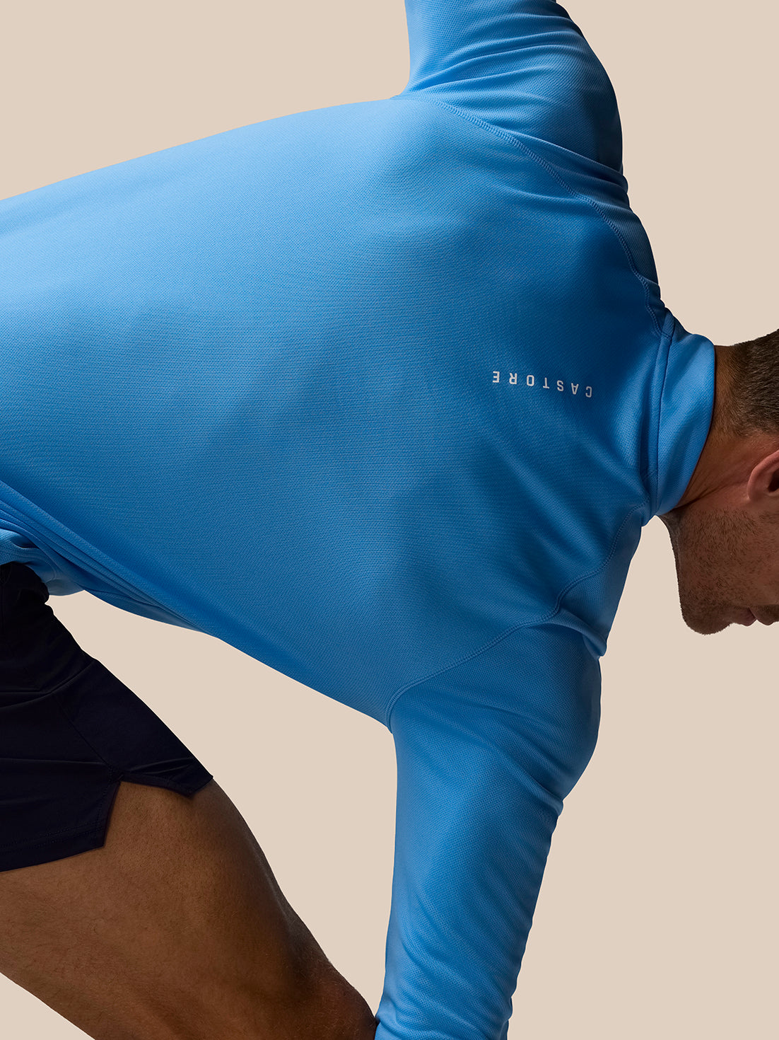 Adapt Training 1/4 Zip Top - Cool Blue