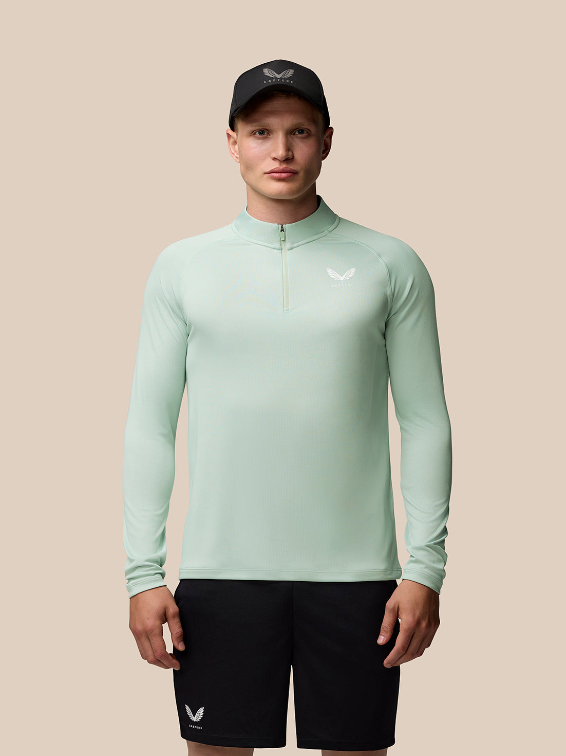 Adapt Training 1/4-Zip-Oberteil - Grün - Green