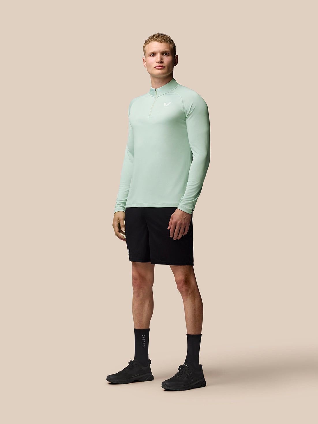 Adapt Training 1/4-Zip-Oberteil - Grün - Green