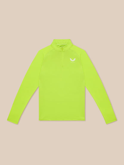 Adapt Training 1/4 Zip Top - Acid Lime