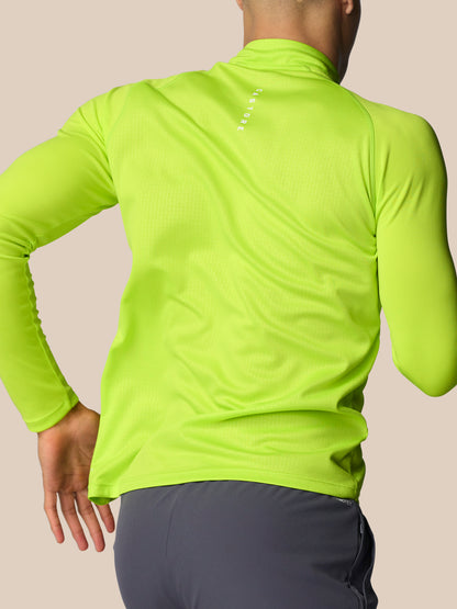 Adapt Training 1/4 Zip Top - Acid Lime