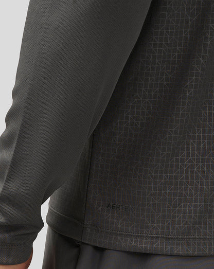 Men’s Adapt Print 1/4 Zip Top - Gunmetal