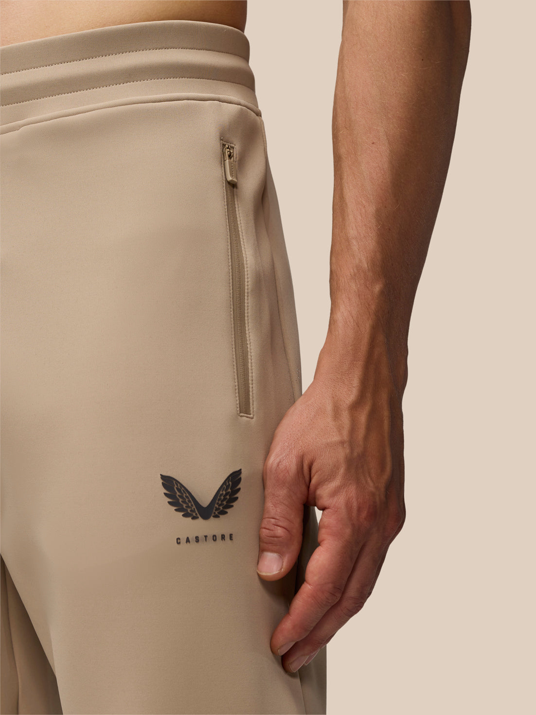 Flex Lifestyle Joggers - Mushroom - Mushroom/Gunmetal