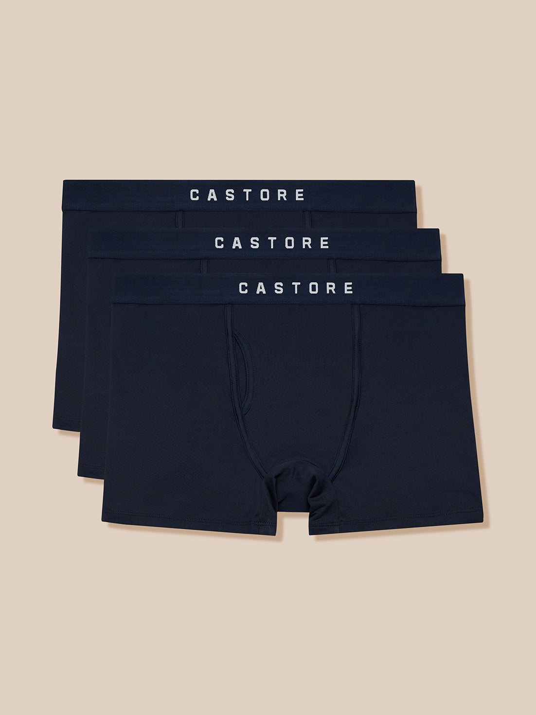 Active 3 Pack Boxers - Navy