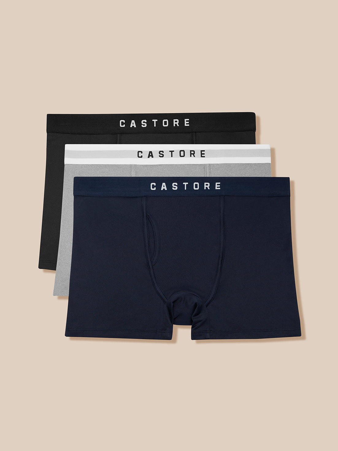 Active 3 Pack Boxers - Grey