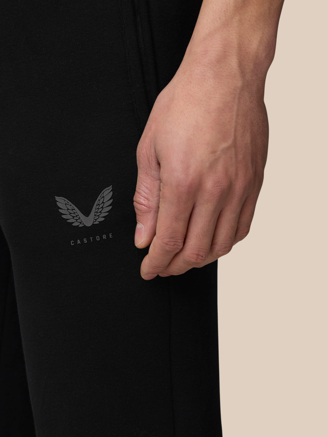 Adapt Fleece Joggingbroek – Zwart - Zwart/Gunmetal