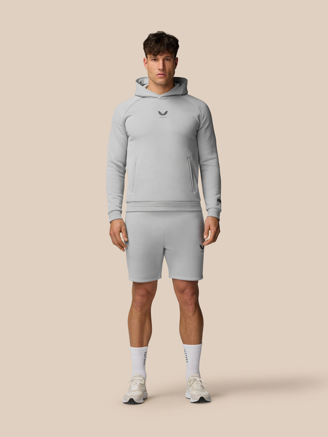 Adapt Fleece Jogger Shorts - Grey