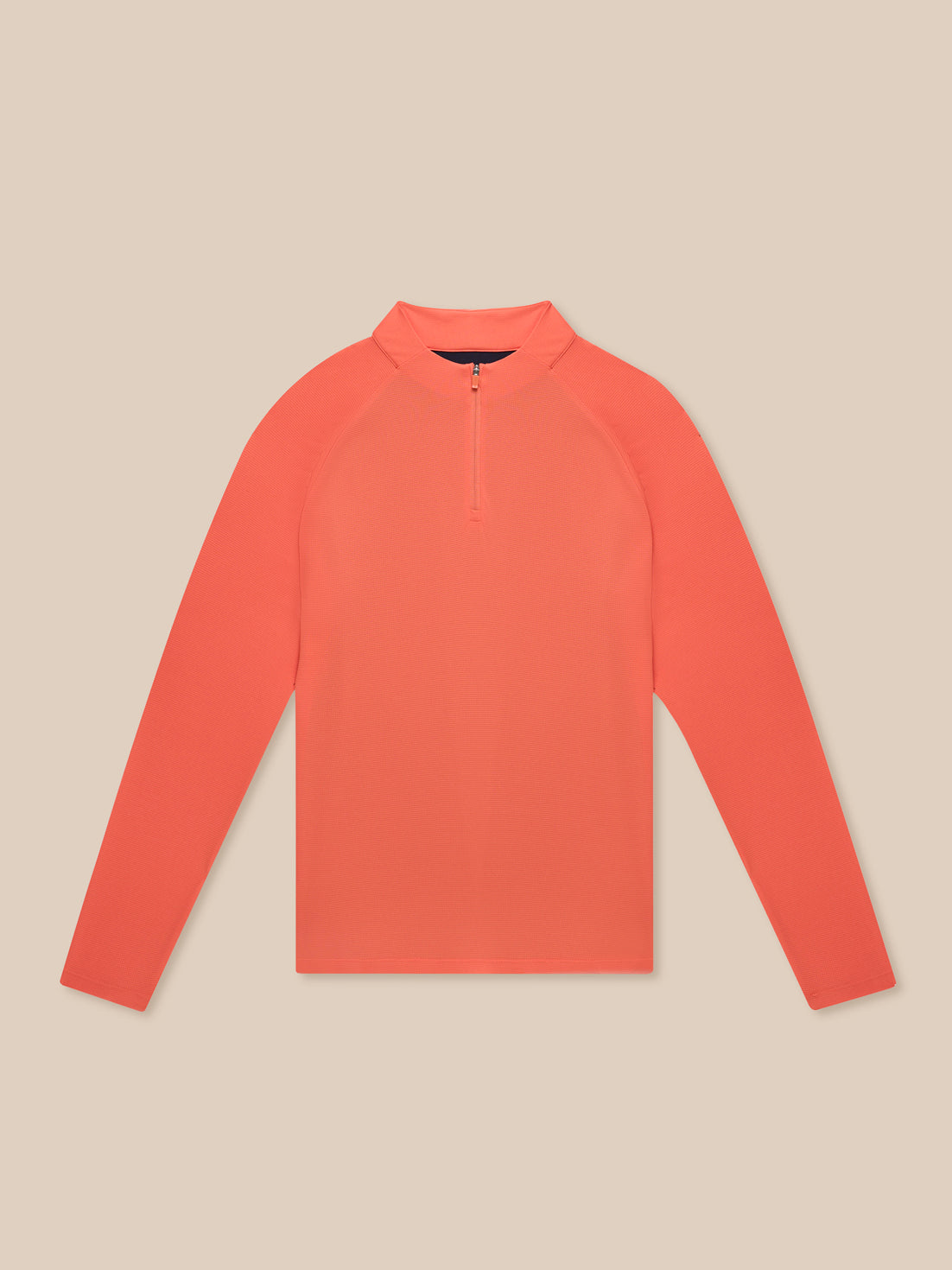 Breathable 1/4 Zip - Orange