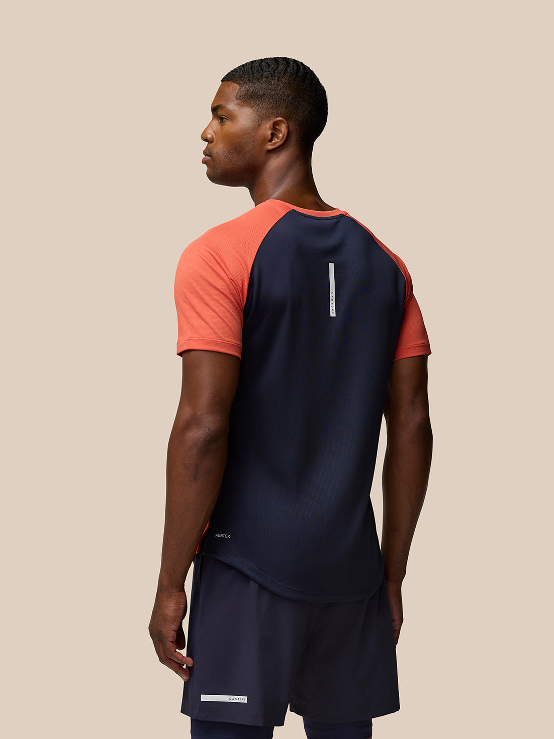 Breathable Gym T-Shirt - Orange