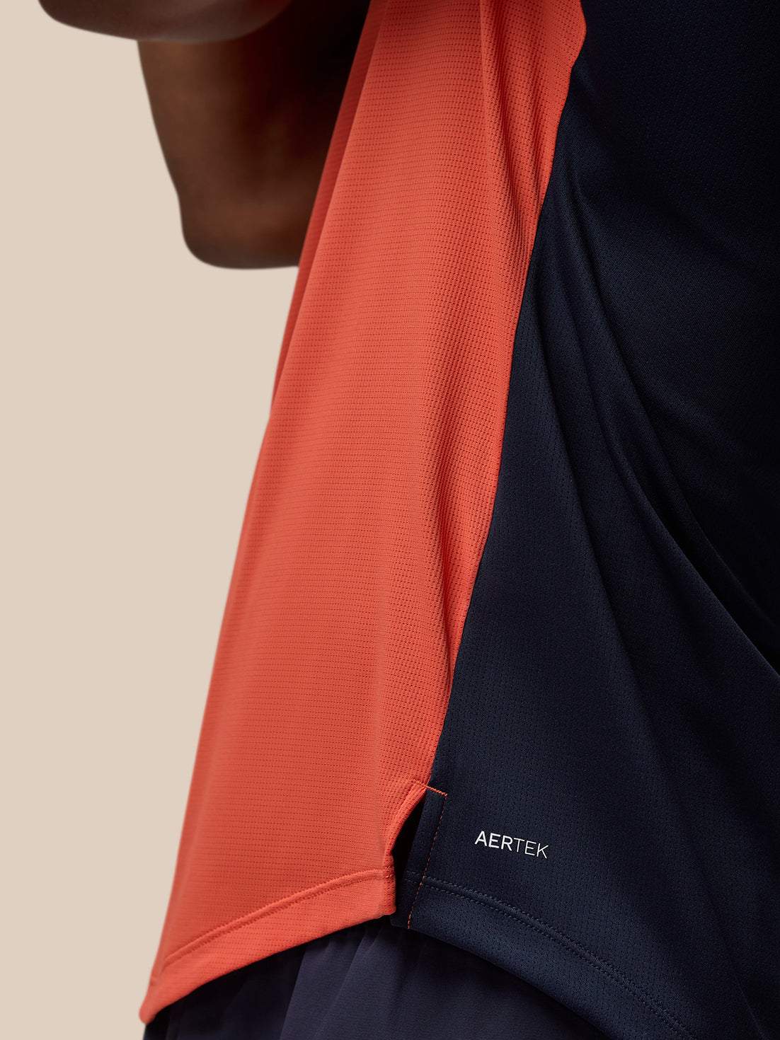 Breathable Gym T-Shirt - Orange